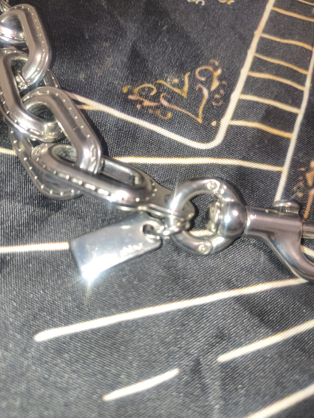 Coach Link Chain Strap - Picture 3 of 4